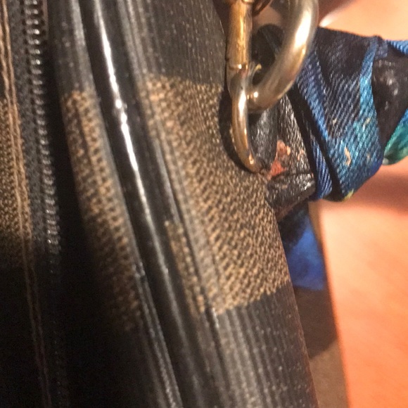 Auth Fendi 2 way crossbody bag custom painted - Picture 4 of 16